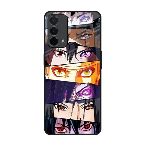 Anime Eyes Oppo A74 Glass Back Cover Online