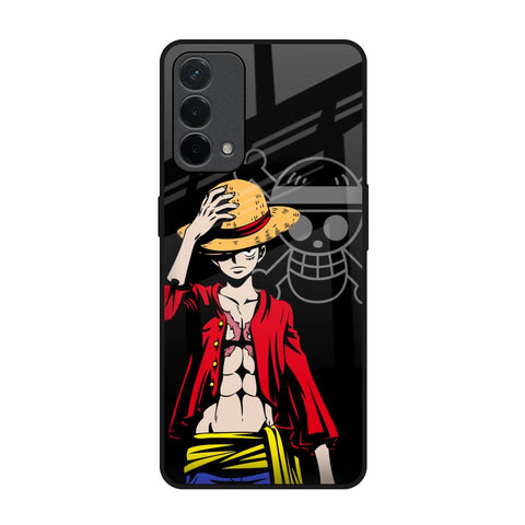 Hat Crew Oppo A74 Glass Back Cover Online
