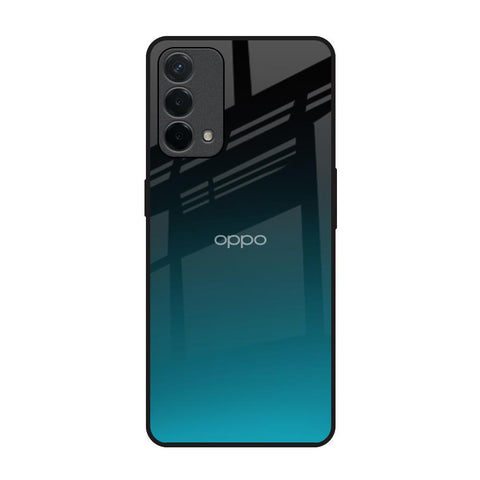 Ultramarine Oppo A74 Glass Back Cover Online