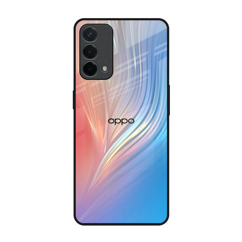 Mystic Aurora Oppo A74 Glass Back Cover Online