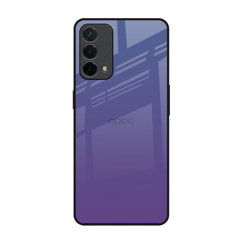 Indigo Pastel Oppo A74 Glass Back Cover Online
