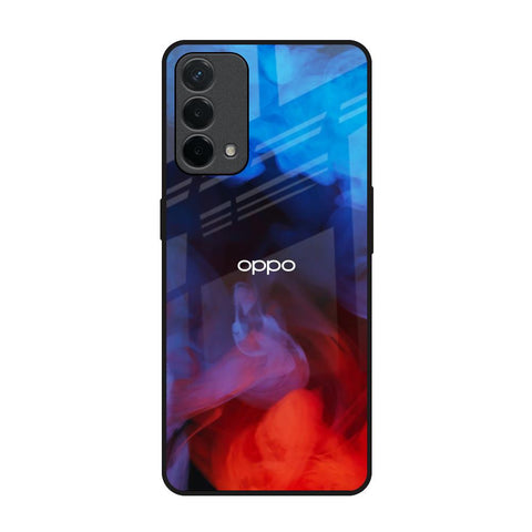 Dim Smoke Oppo A74 Glass Back Cover Online