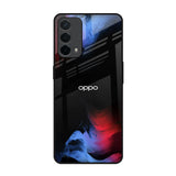 Fine Art Wave Oppo A74 Glass Back Cover Online