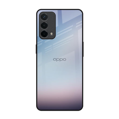 Light Sky Texture Oppo A74 Glass Back Cover Online