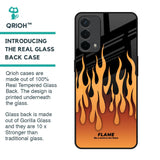 Fire Flame Glass Case for Oppo A74