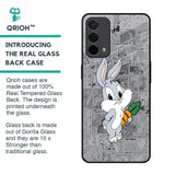 Cute Baby Bunny Glass Case for Oppo A74