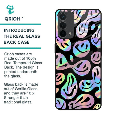 Acid Smile Glass Case for Oppo A74