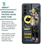 Cool Sanji Glass Case for Oppo A74
