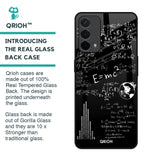 Funny Math Glass Case for Oppo A74