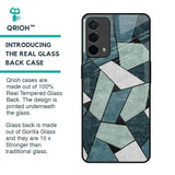 Abstact Tiles Glass Case for Oppo A74