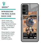 Space Ticket Glass Case for Oppo A74