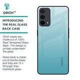 Arctic Blue Glass Case For Oppo A74