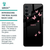 Fly Butterfly Glass Case for Oppo A74
