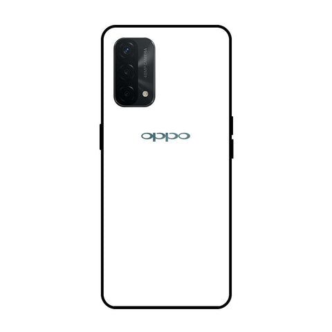 Arctic White Oppo A74 Glass Cases & Covers Online