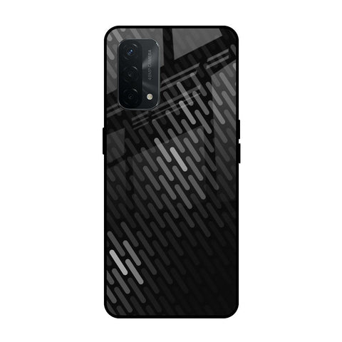 Dark Abstract Pattern Oppo A74 Glass Cases & Covers Online