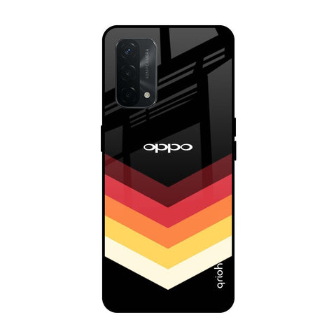 Abstract Arrow Pattern Oppo A74 Glass Cases & Covers Online