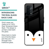 Cute Penguin Glass Case for Oppo A74