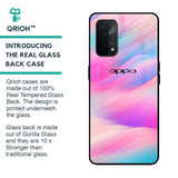 Colorful Waves Glass case for Oppo A74