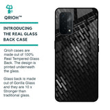 Dark Abstract Pattern Glass Case For Oppo A74
