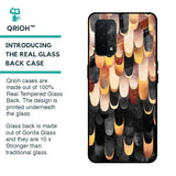 Bronze Abstract Glass Case for Oppo A74
