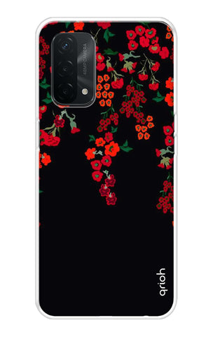 Floral Deco Oppo A74 Back Cover