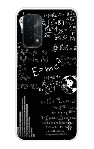 Equation Doodle Oppo A74 Back Cover