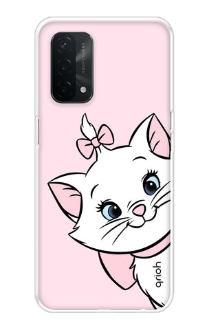 Cute Kitty Oppo A74 Back Cover