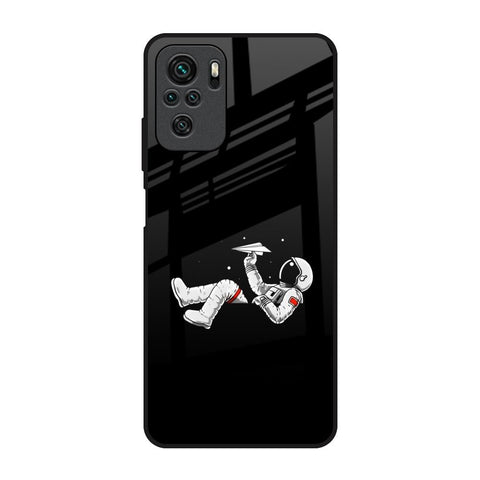 Space Traveller Redmi Note 10S Glass Back Cover Online