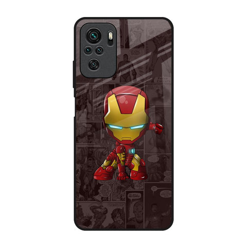 Angry Baby Super Hero Redmi Note 10S Glass Back Cover Online
