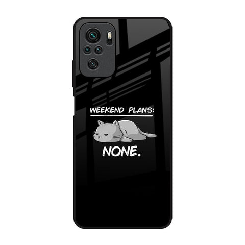 Weekend Plans Redmi Note 10S Glass Back Cover Online