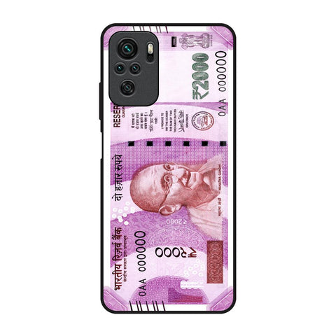 Stock Out Currency Redmi Note 10S Glass Back Cover Online