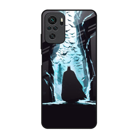 Dark Man In Cave Redmi Note 10S Glass Back Cover Online