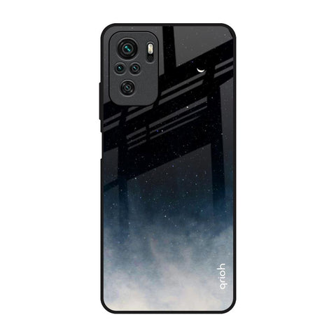 Black Aura Redmi Note 10S Glass Back Cover Online