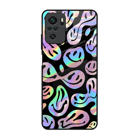 Acid Smile Redmi Note 10S Glass Back Cover Online