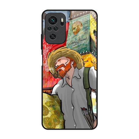 Loving Vincent Redmi Note 10S Glass Back Cover Online