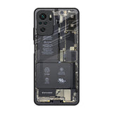 Skeleton Inside Redmi Note 10S Glass Back Cover Online