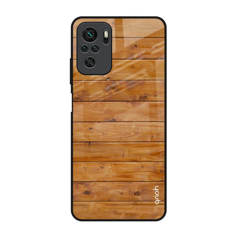 Timberwood Redmi Note 10S Glass Back Cover Online