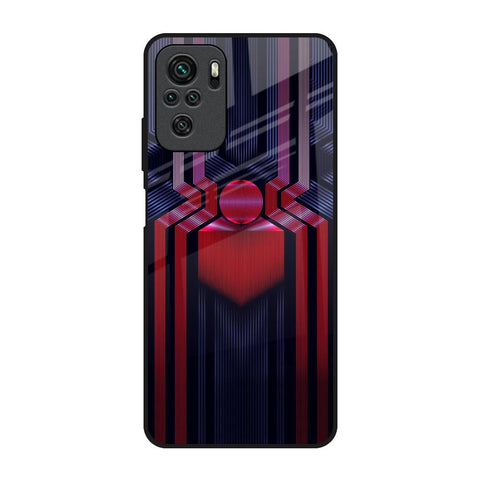 Super Art Logo Redmi Note 10S Glass Back Cover Online