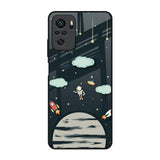 Astronaut Dream Redmi Note 10S Glass Back Cover Online