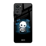 Pew Pew Redmi Note 10S Glass Back Cover Online