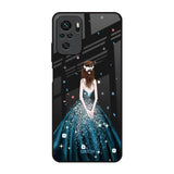 Queen Of Fashion Redmi Note 10S Glass Back Cover Online