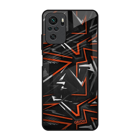 Vector Art Redmi Note 10S Glass Back Cover Online