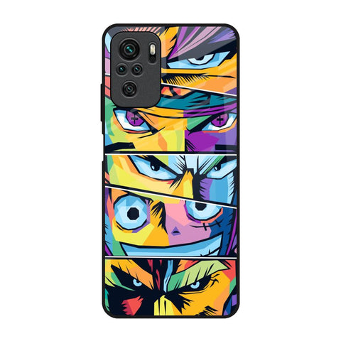 Anime Legends Redmi Note 10S Glass Back Cover Online
