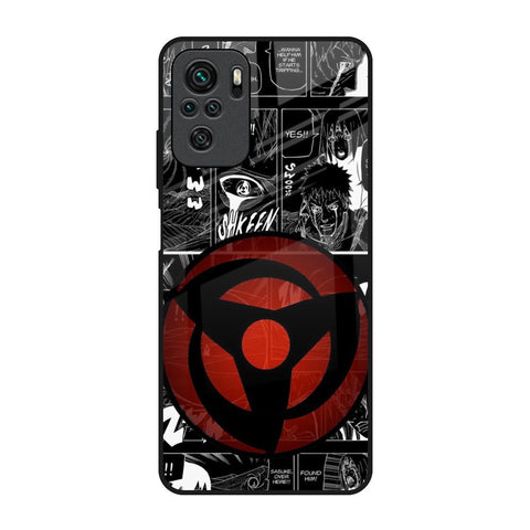 Sharingan Redmi Note 10S Glass Back Cover Online