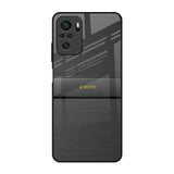 Grey Metallic Glass Redmi Note 10S Glass Back Cover Online