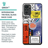 Smile for Camera Glass Case for Redmi Note 10S