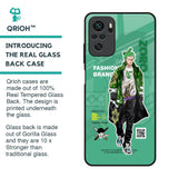 Zoro Bape Glass Case for Redmi Note 10S