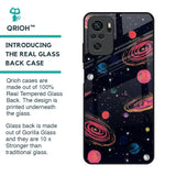 Galaxy In Dream Glass Case For Redmi Note 10S