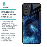 Dazzling Ocean Gradient Glass Case For Redmi Note 10S