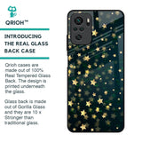 Dazzling Stars Glass Case For Redmi Note 10S